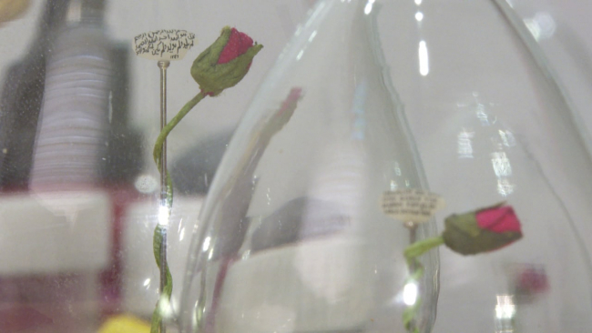 Gözle görülemeyen özel eserler: Gubari Hat sanatı